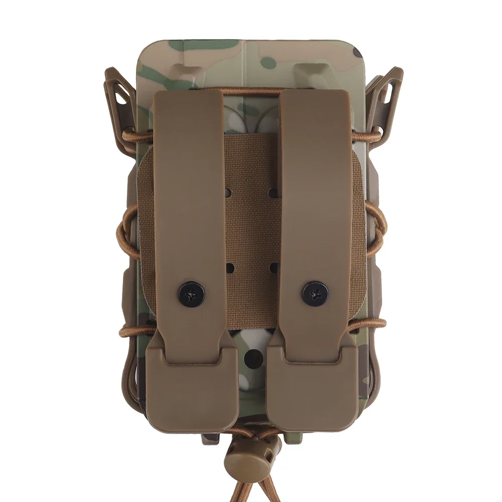 5.56/7.62 حزمة ماج مزدوجة لجميع التضاريس مادة نايلون متعددة الألوان للدعم التكتيكي تناسب GL 17 Beretta M9 Colt 1911 #5