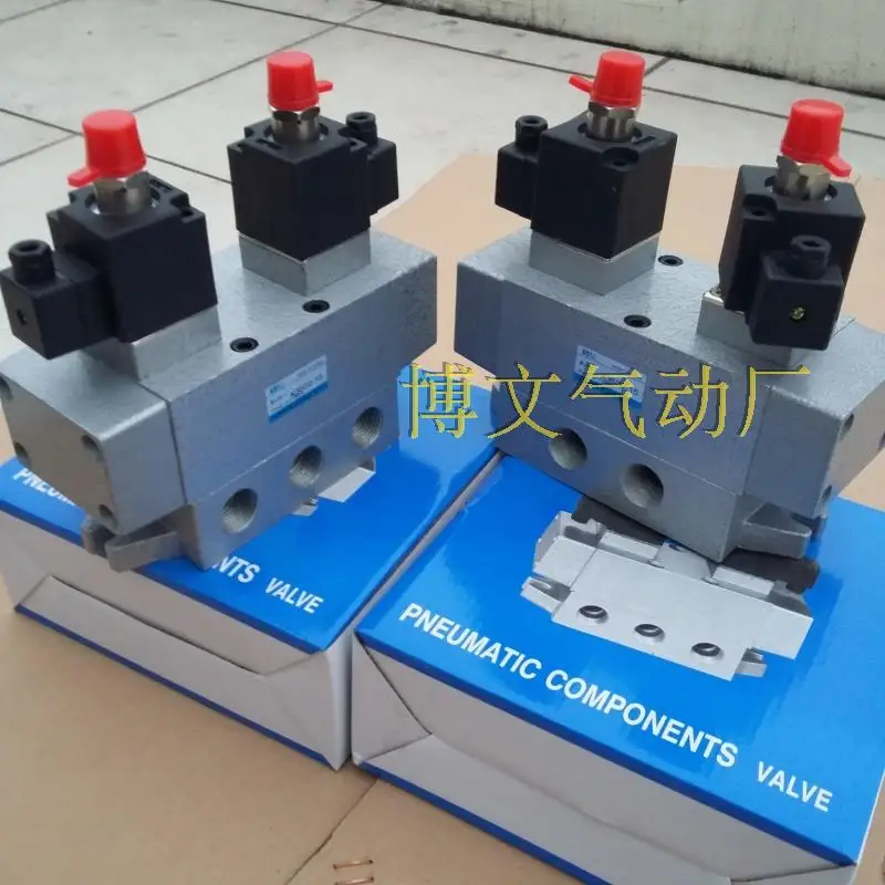 

Spool type three-position five-way solenoid valve K35D2-15 electric control slide valve PT1/2 thread four-point DN15