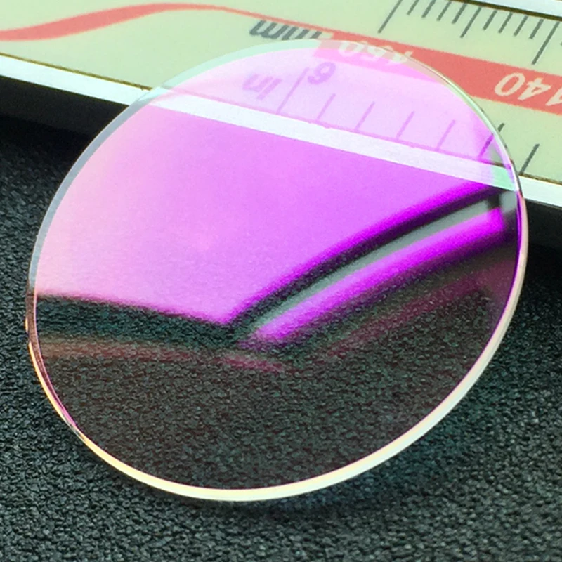 Cristal de zafiro de doble cúpula, 29x1,9x1,0mm, compatible con SNKL08 SNKL09 7S26-03T0 SNK615 SNK371, accesorios de cristal de reloj transparente redondo