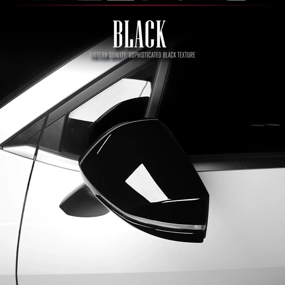 Mirror Cover For Kia Sportage NQ5 2022-2025  Automotive Exterior Accessories Bright Black Rear View Mirror Cap Side Covers