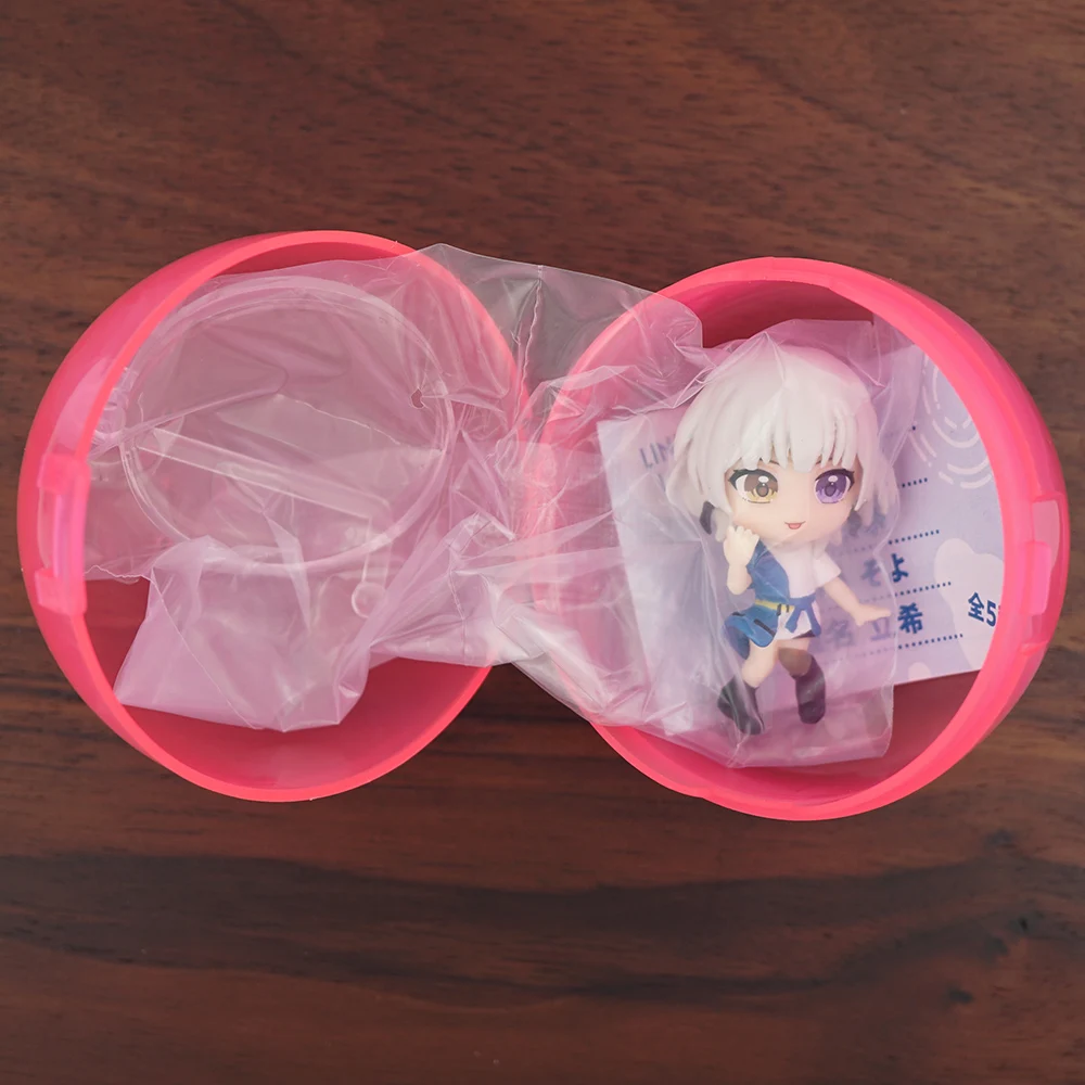 Bang Dream É Minha Ir! Cápsula de figura pequena original Tomori Takamatsu Anon Rāna Soyo Taki 5cm