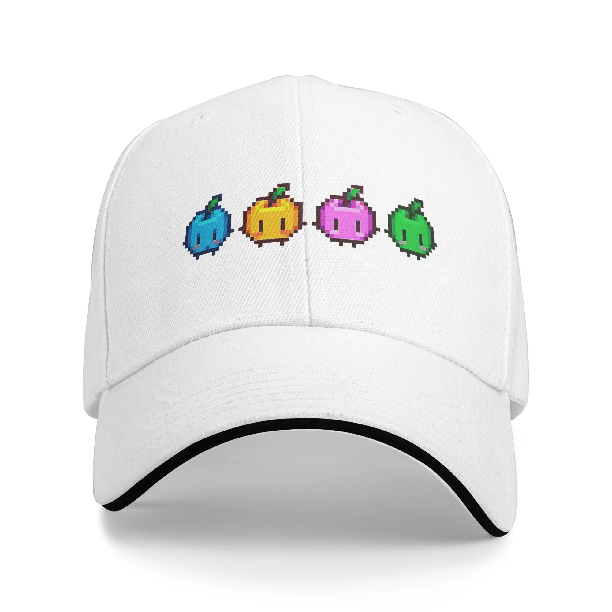 

Летняя игра Stardew Valley Бейсболка Теннис Скейт Уличная одежда с принтом Sun Trucker Hat Мужская оптовая продажа Snapback Кепка для взрослых