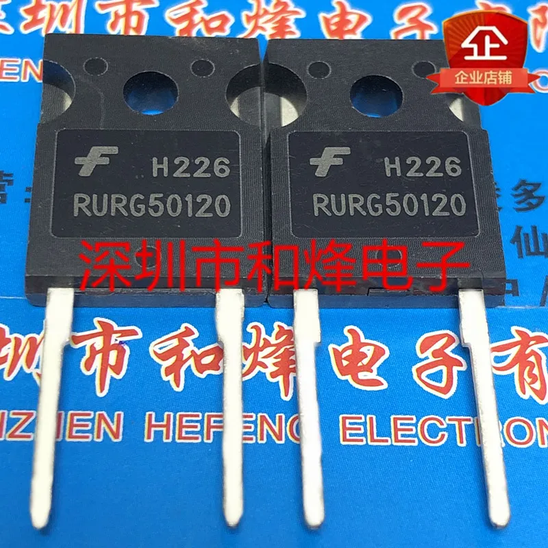 Free shipping    RURG50120  TO-247-2 1200V 5A       20PCS