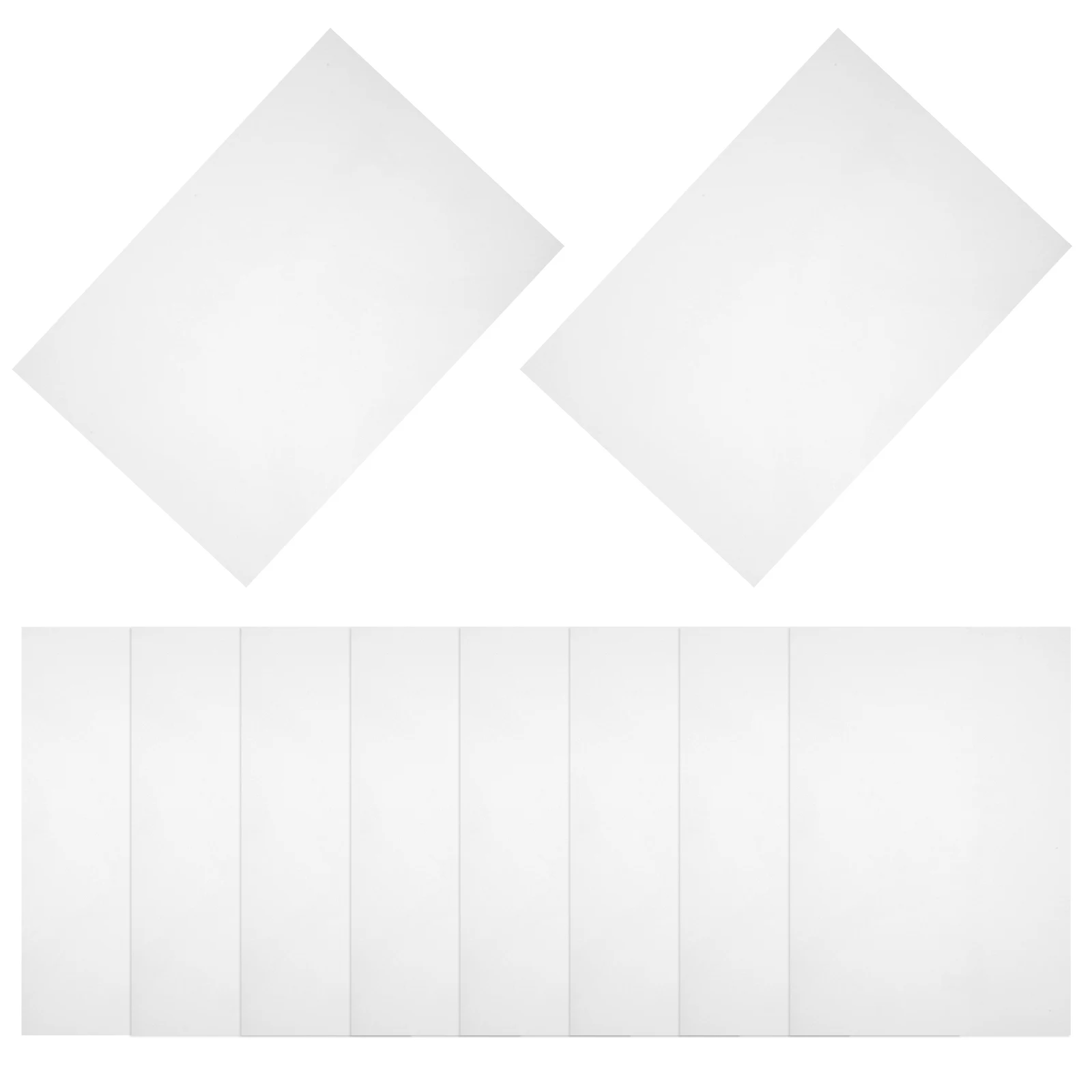 10Pcs 열 수축 시트 Bops 재료 DIY 공예 제작 시트 수공예 용품용 수축 필름 수축 시트