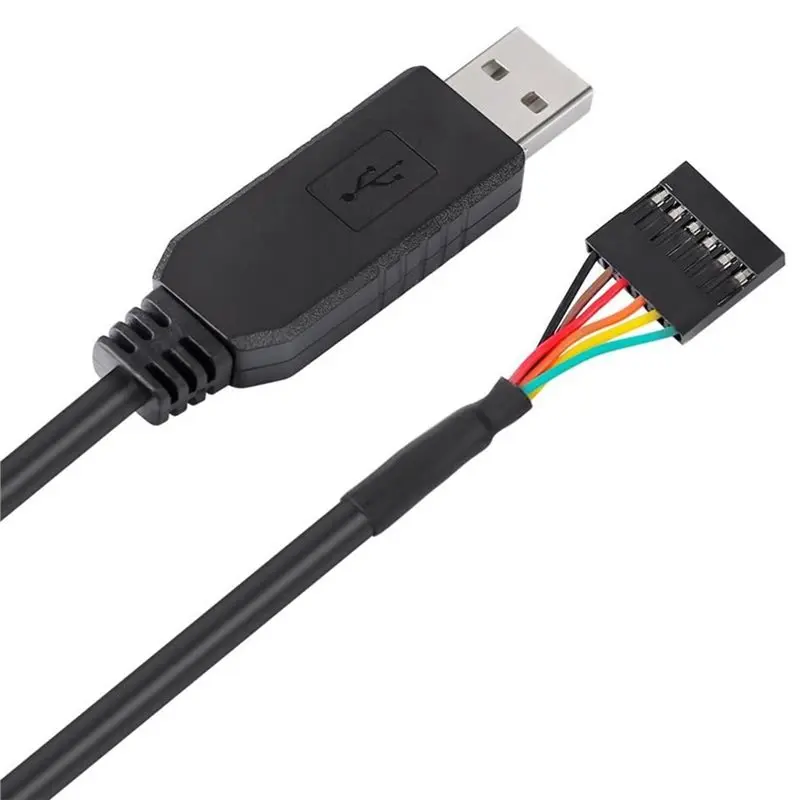 USB To TTL Serial 5V Adapter Cable TTL232 6 Pin Female Socket Header Download For Arduino 6Ft Length Debugging Module