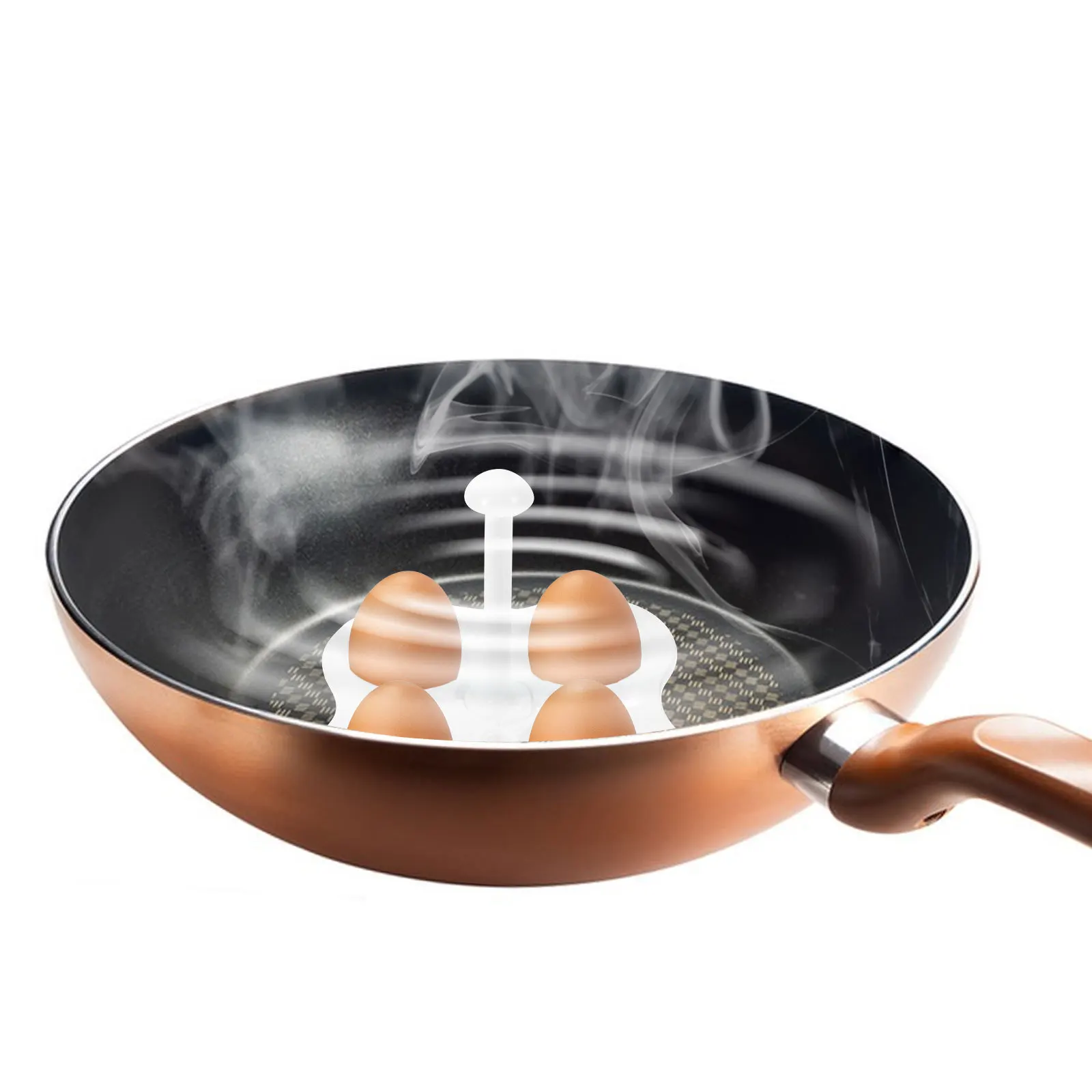 

2 Pcs High Temperature Resistance Egg Steamer Rack Plastic Cooking Steaming Tray
