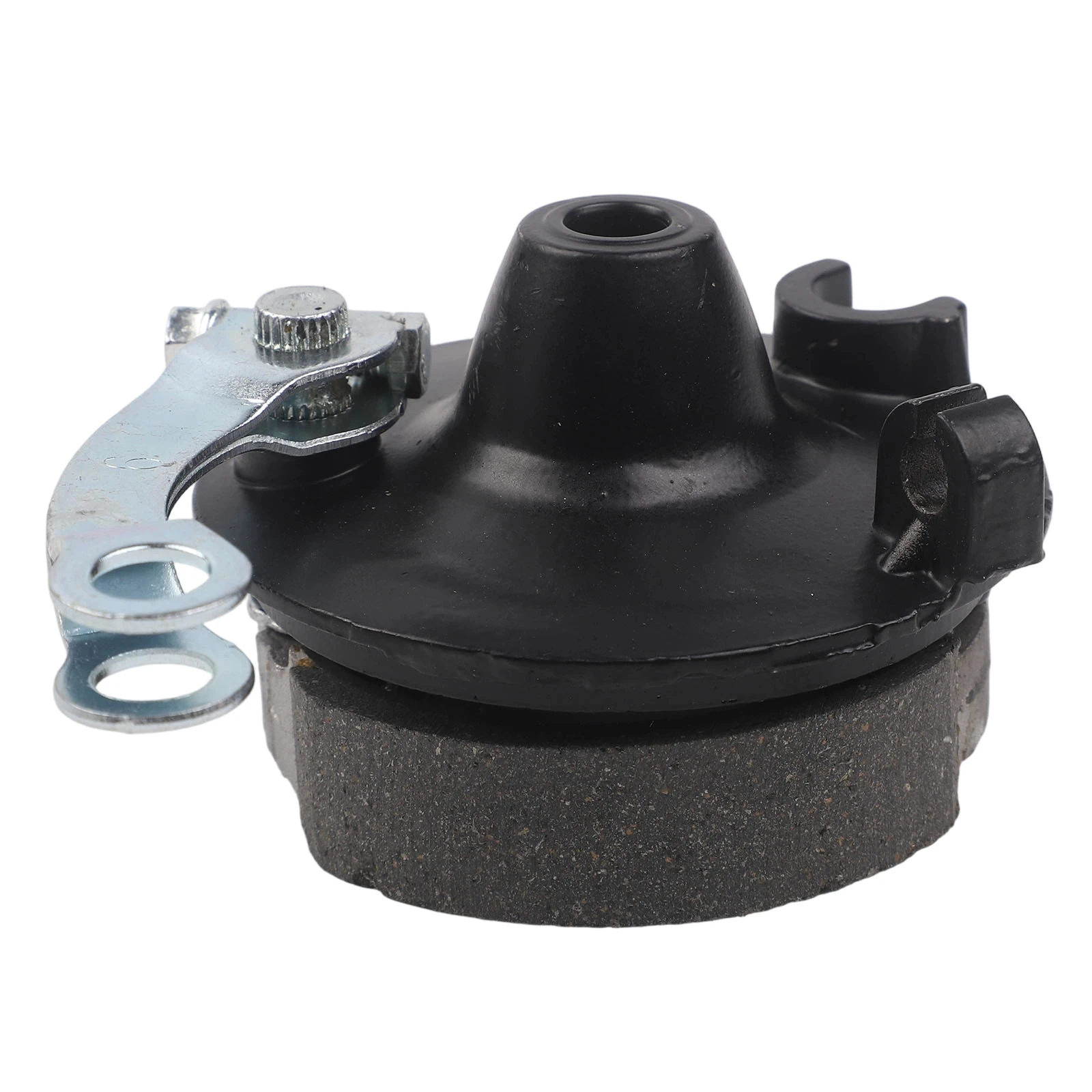 Commuter E-scooter Maintenance Drum Brake Assembly Silver Responsive Stopping Power Stable Stopping Performance
