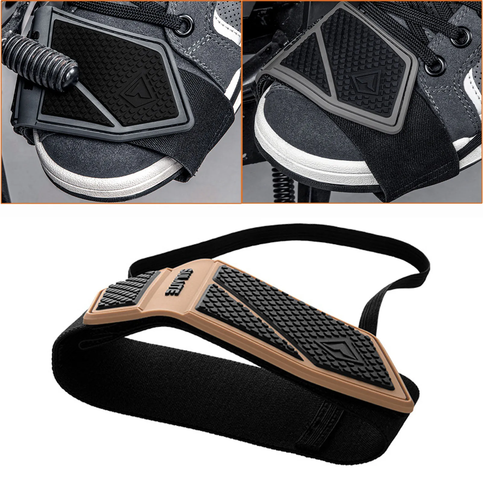 Motorcycle Shoe Protector Motorcycle Gear Shift Cover Anti-scratch Motorcycle Foot Cover Wear Resistant Motorbike Shift Pad