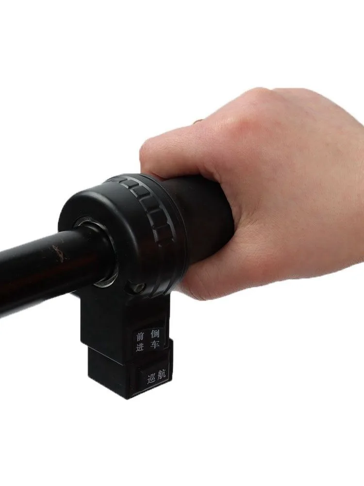AliExpress Universal Speed Handlebar Throttle 12V 24V 36V 48V Black E-Bike Twist Throttle Cycling Throttle Grip Electric Scooter Parts