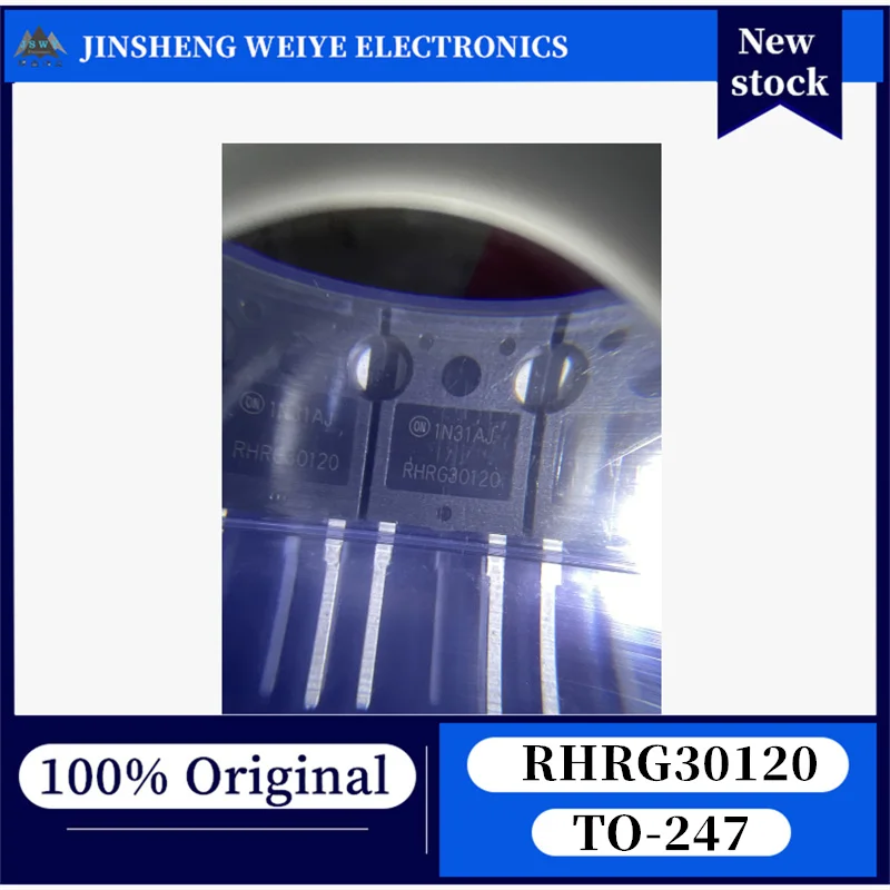 (5/20 pieces) RHRG30120 TO-247 30A 1200V Fast Recovery Diode IC - Original Stock Available - Fast Shipping