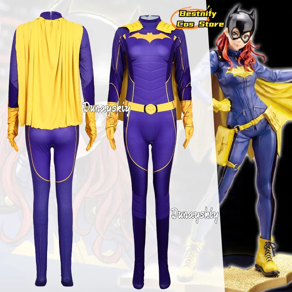 أزياء كوسبلاي جام جوثام نايتس باتجيرل التأثيرية بدلة قطط من اللاتكس بدلة زنتاي بدلة أنيمي الهالوين بدلة للبالغين ملابس Ju #2