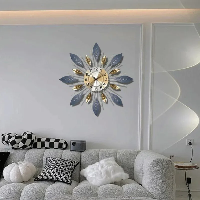 

Bathroom Design Wall Clocks Luxury Interior Modern Aesthetic Creative Fashion Clock Wall Nordic Reloj De Pared Room Decorations