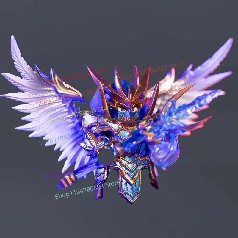 

MOC Building Blocks Silver Moon Warrior Mini Figure Assembly Model Display Anime Cartoon Toy Decoration Holiday Gift Collectible