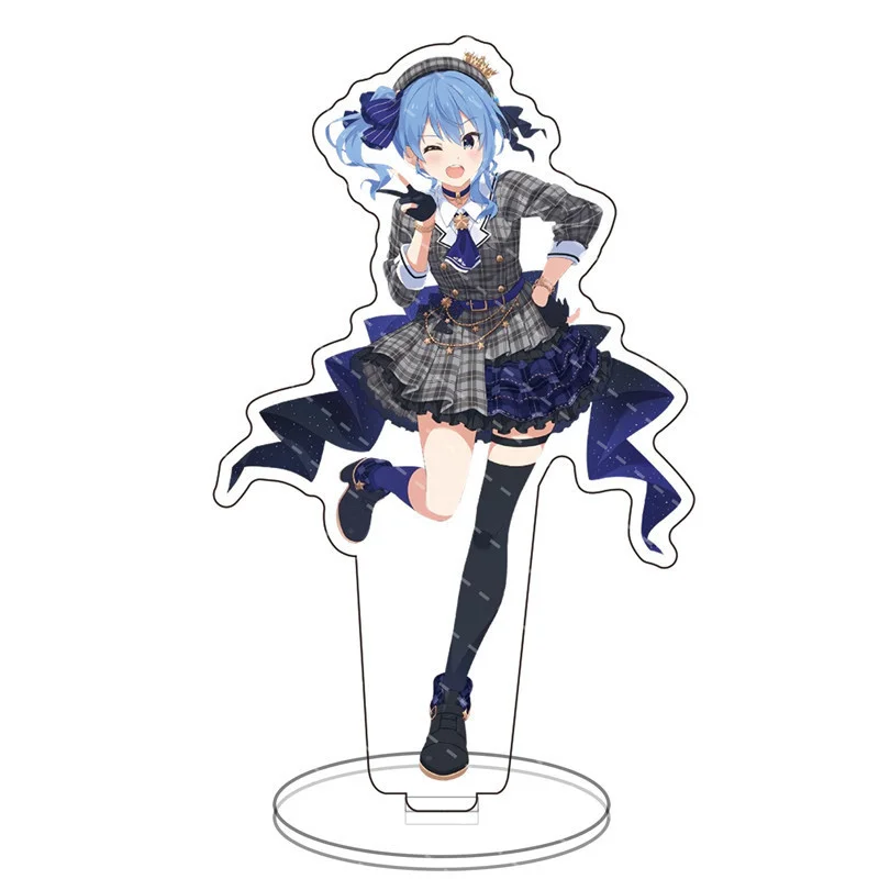 Nuevo Soporte de Acrílico para Figura de Anime Hololive Vtuber, Placa Modelo, Llavero de Cosplay, Lindas Chicas, Okaami Mio, Decoración de Escritorio, Regalo para Fans