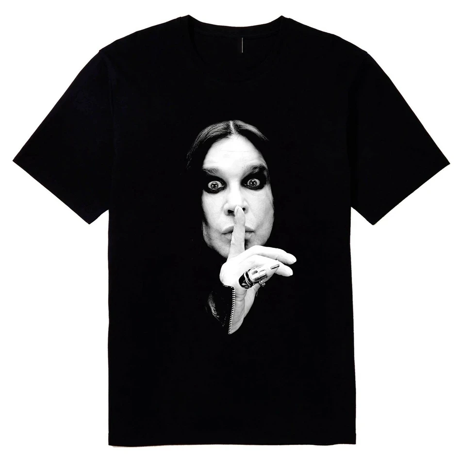 قصيرة الأكمام جولة الرقبة Y2k أزياء تي شيرت جديد تي شيرت رجالي Camisetas Ozzy Osbourne المعادن الثقيلة أسطورة 71064