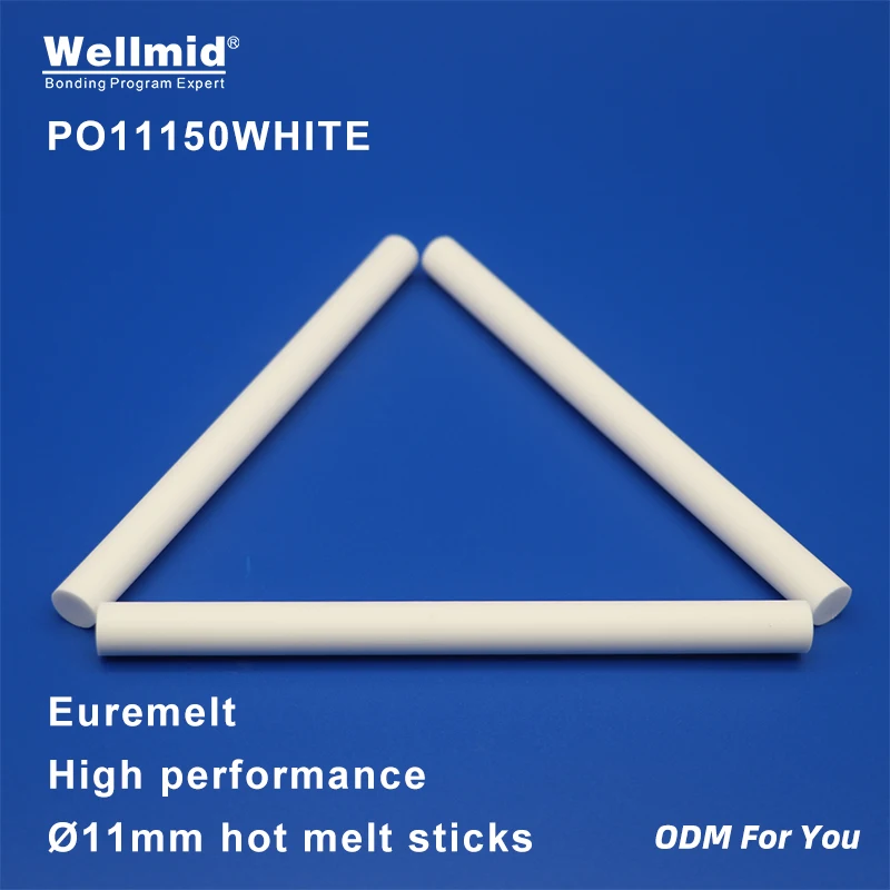 Imagem -03 - Quente Derreter Cola Varas Araldite Euremelt para Pistola de Cola Elétrica Artesanato Álbum Liga Accessorie Carro Dent Paintless 11x150 mm × Peças Branco