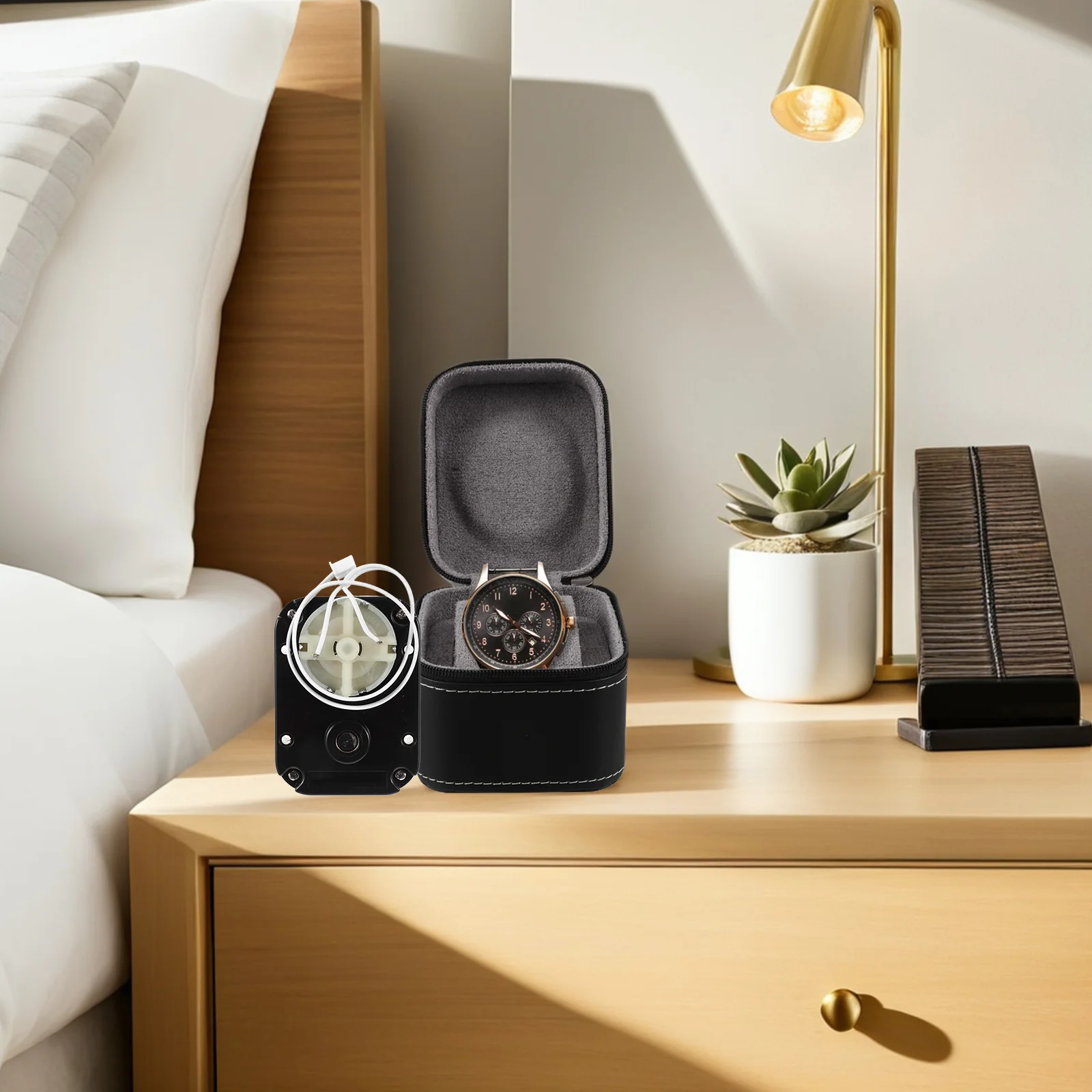 

Winder Motor Replacement Silent Dc Gear For Automatic Mechanical Watches Rotator Unit Small Watch Winder Drive Mechanism –