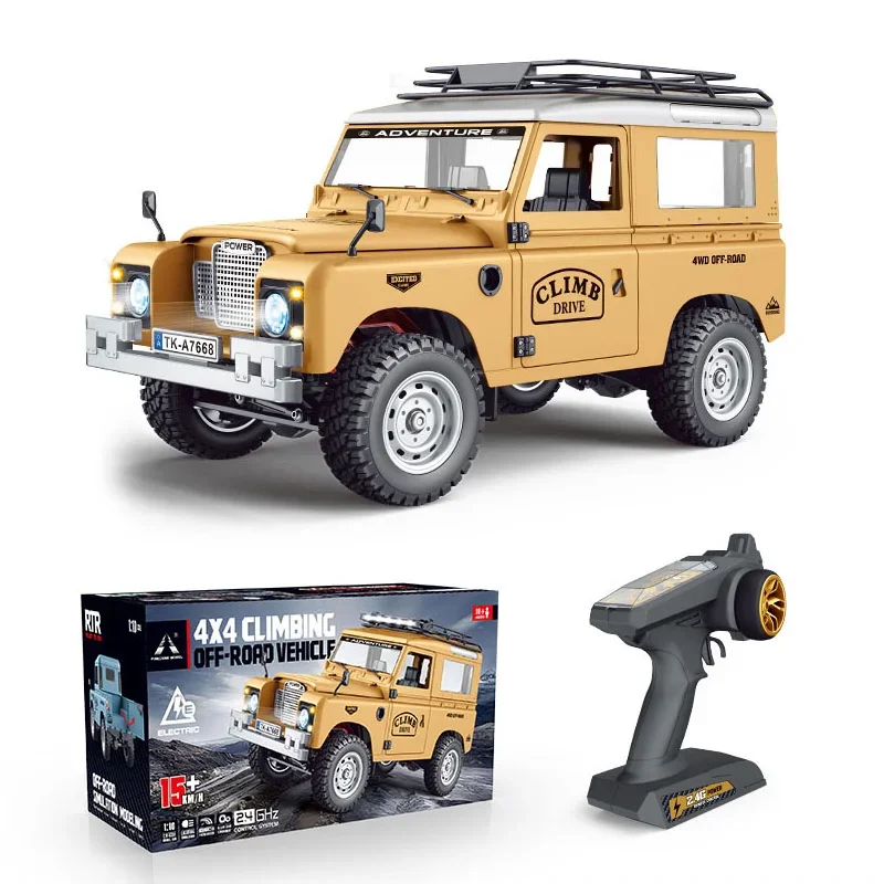 In Stock New 1:10 Full Scale Pickup All Terrain Simulation Off Road Climbing Vehicle RC CAR