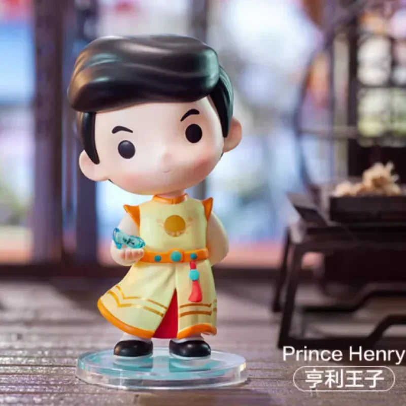 

POP MART Disney Princess Han, серия китайских костюмов, слепая коробка, загадочная коробка, сумка для догадок, игрушки, кукла, милая коллекция украшений для рабочего стола