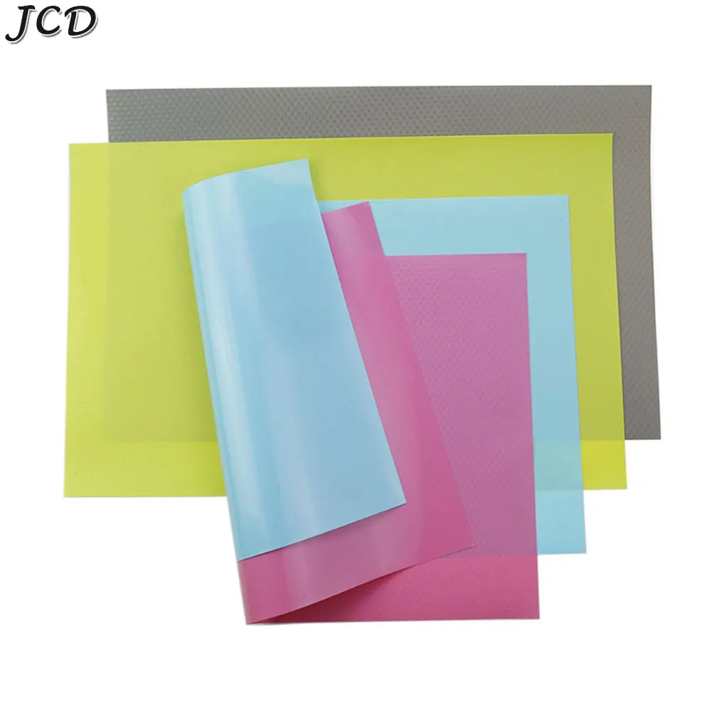Jcd wieder verwendbare Regal abdeckung Liner Schrank matte Schubladen matte feuchtigkeit beständiger wasserdichter Staub rutsch fester Kühlschrank Küchentisch Pad Papier