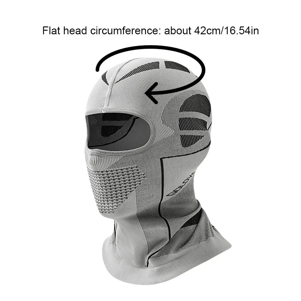 Passamontagna Maschera per il viso Maschera per il viso isolata a prova di freddo Copricapo per il collo in un unico pezzo per le attività all'aperto