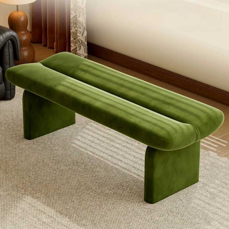 Wooden Rest Shoes Changing Stool Piano Entrance Modern Kids Shoes Changing Stool Pouf Original Taburete Furniture Living Room