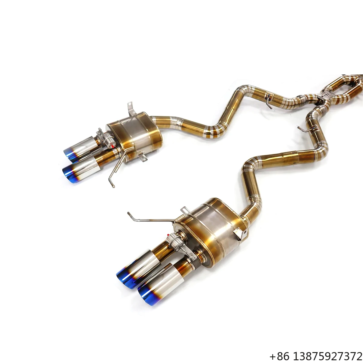 

Ecnal for 2009-2013 E90 E92 E93 M3 V8 4.0L Titanium Alloy Car Exhaust System Lightweight High Flow Performance Muffler