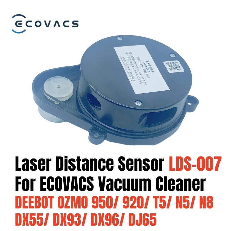 Оригинальный лазерный датчик расстояния LDS-007 для робота-пылесоса ECOVACS DEEBOT T5/ N5/ N8/ DX55/ DX93/ DX96/ DJ65/ OZMO 950/920