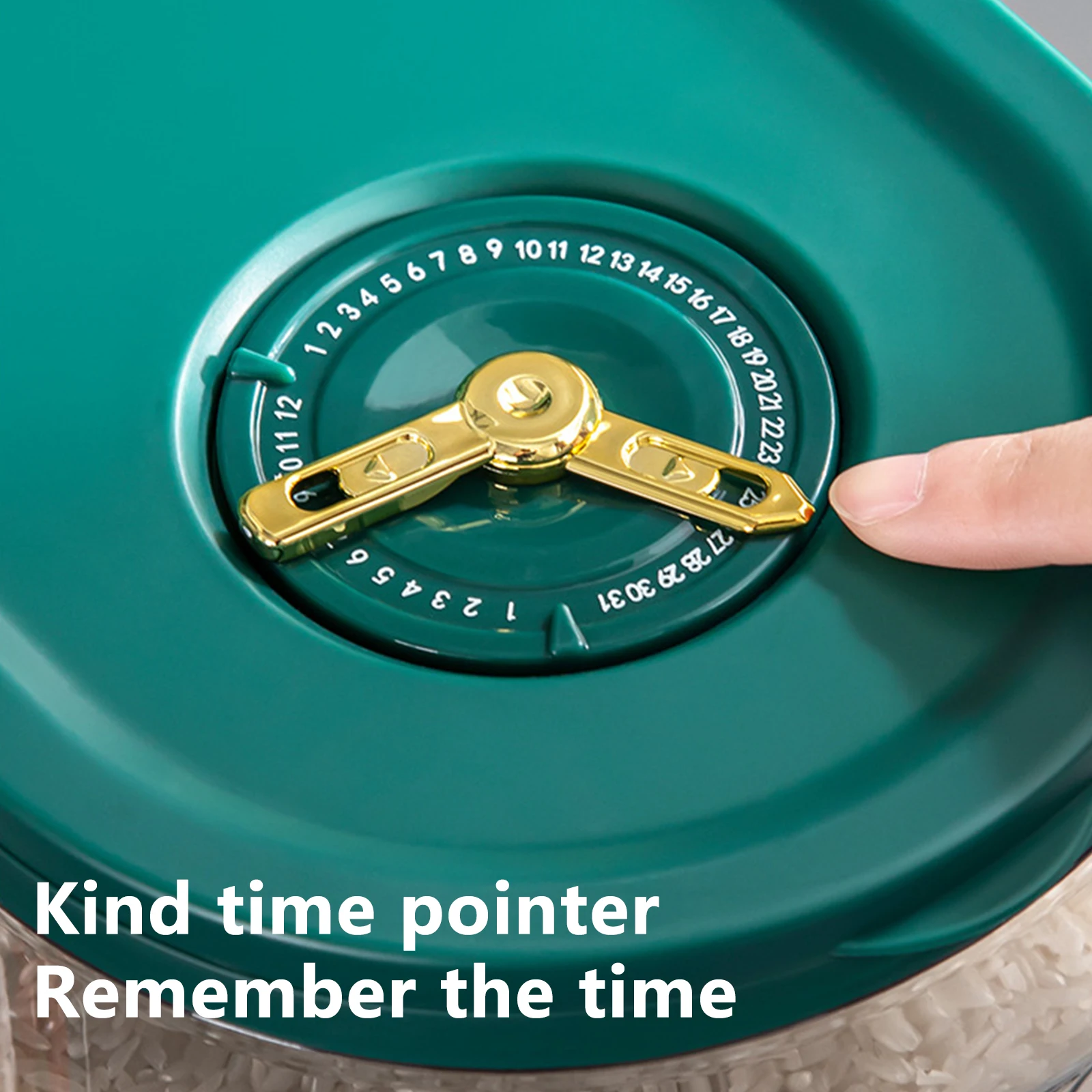 Sealed Cereal Dispenser Moisture-proof Rice Mung Beans Bucket Insect-proof Miscellaneous Grain Storage Tank Kitchen Accessories