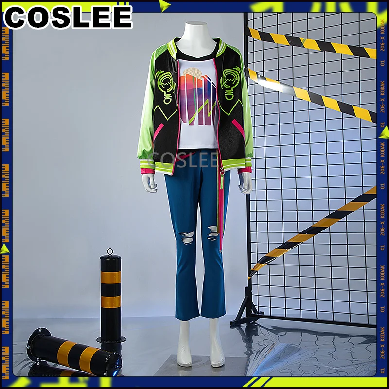 COSLEE Nijisanji Vtuber Inami Rai Cosplay Costume Half Anniversary Fashion Casual Uniform Halloween Party Outfit Men Customized