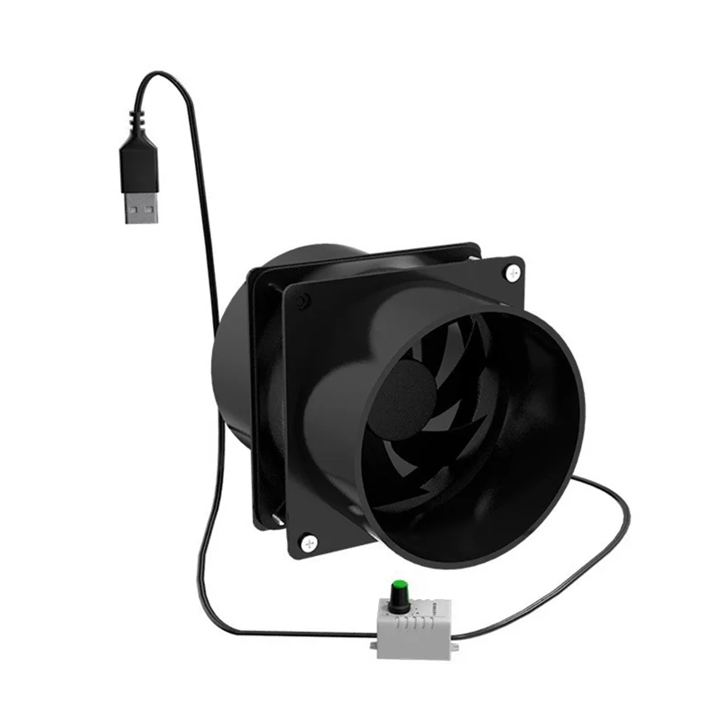 AT51-USB قابل للتعديل سرعة مروحة امتصاص الدخان ESD آلة استخلاص الدخان مروحة الأنابيب القناة مروحة العادم الأنابيب مروحة تهوية
