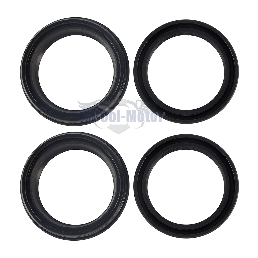 Motorcycle Front Fork Oil Dust Seal Wiper Seals Kit Set For Suzuki GSF650 Bandit 2007-2012 SV650 1999-2002 AN650 2003-2017