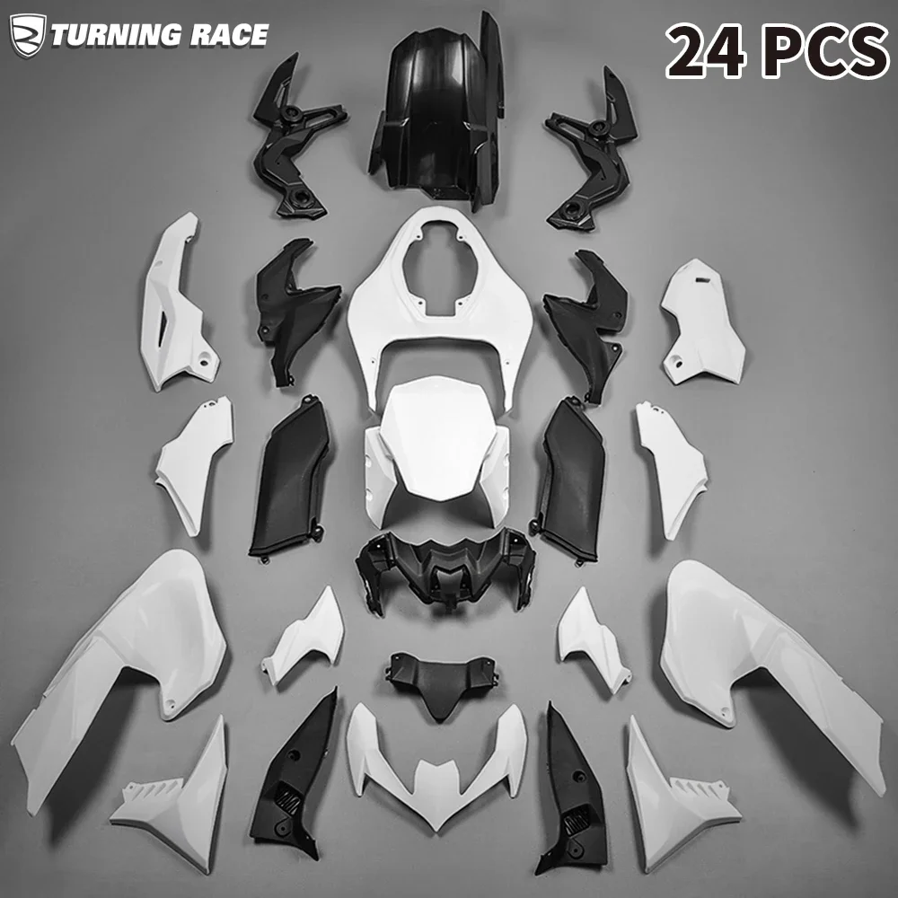 

24 PCS Motorcycle Unpainted Fairings Inection Panel Bodywork Frame Protector Kits For Kawasaki Z900 Z 900 2020 2021 2022 2023