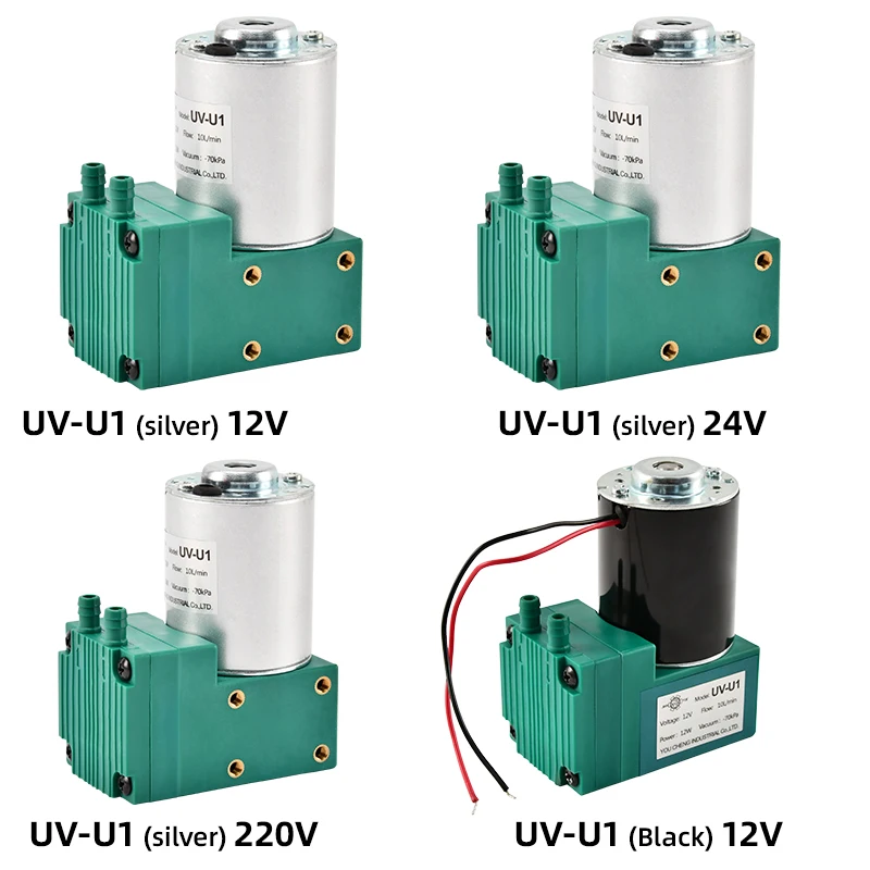 DC Vacuum Pump Large Suction Of Diaphragm Pump Small Straight Way Pump UV-U1