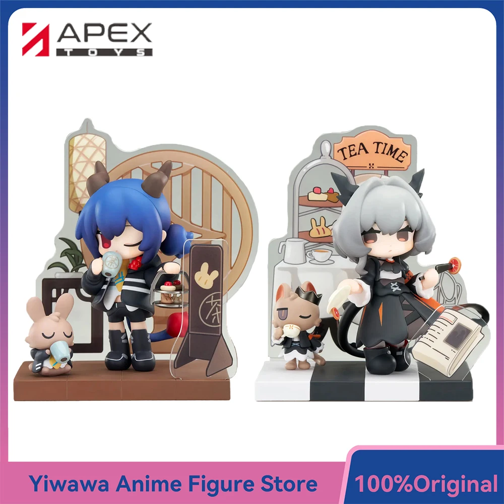 

Original NEW APEX-TOYS Arknights Would You Like Dessert Miniseries Ch'en & Talulah 10.5cm Nice Collectible Anime Ornament Toys