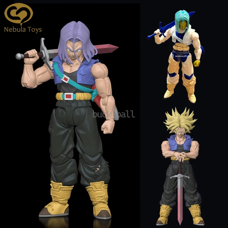 Demoniacal Fit Dragon Ball Z Shf Super Saiyan Trunks The Boy From The Future Son Of Tomorrow Action Figure Toy Christmas  Gifts