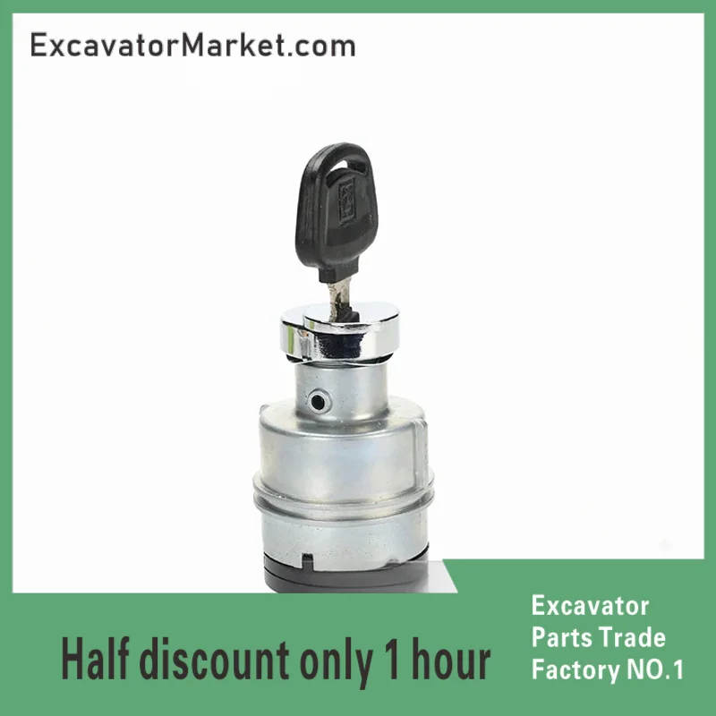 

Excavator Accessories Kato excavator ignition start switch lock HD820/512/700/1023/1430 side door lock key