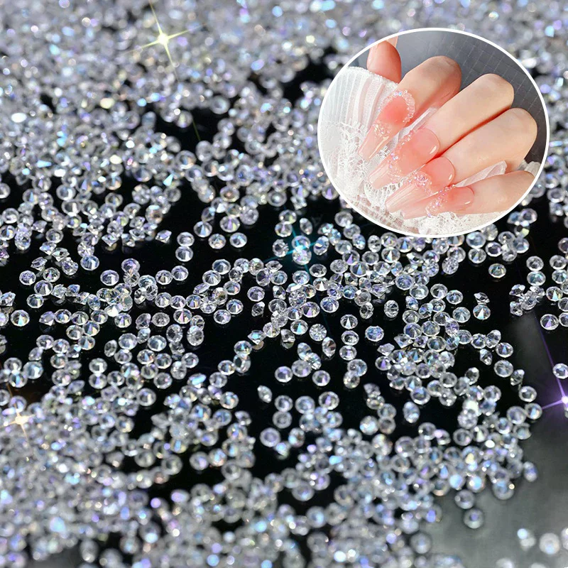 1.5 مللي متر واضح كريستال AB الذهب ثلاثية الأبعاد حجر مسطح مجوهرات الأحجار الكريمة مسمار الفن الراين زينة الأحذية والرقص ديكور مانيكير