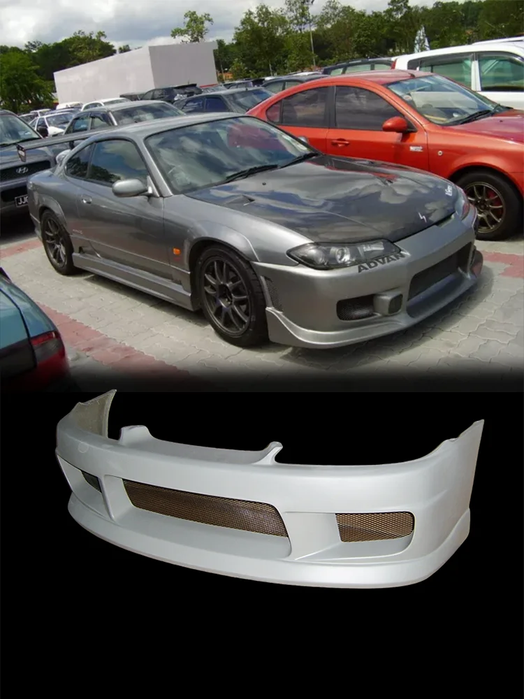 

Для Nissan S15 Silvia ING Тип переднего бампера, передний конец Стайлинг кузова, внешняя часть обновления
