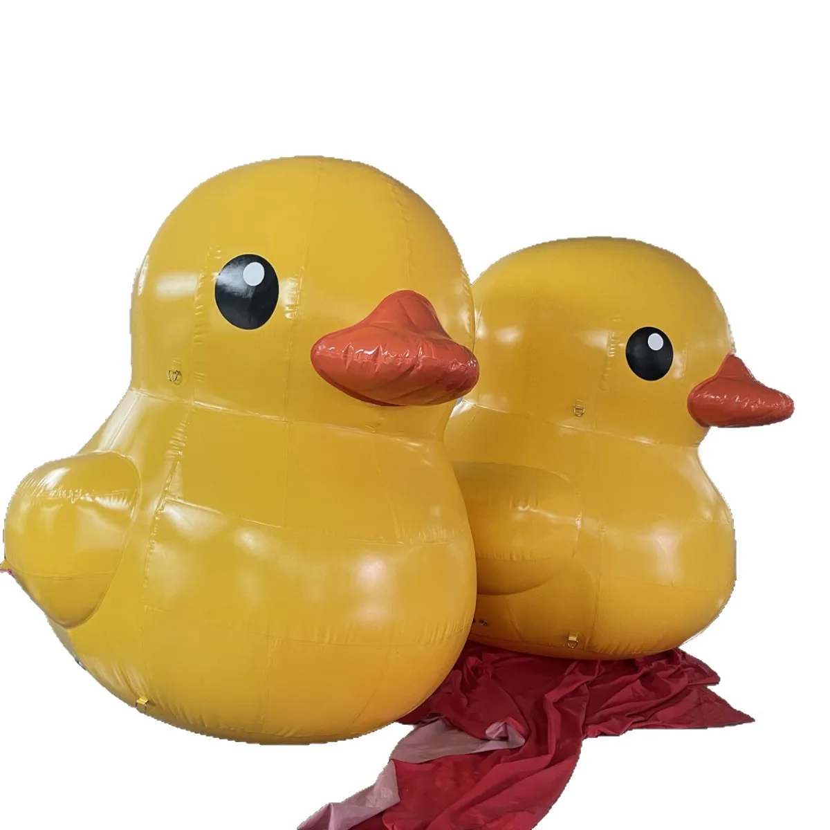 Customized water big yellow duck scenic shopping mall Meichen decoration inflatable cartoon toy inflatable big white goose water