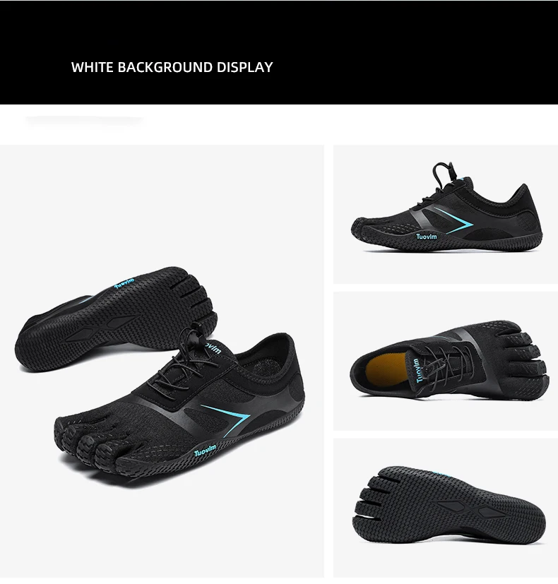Professionelle Fünf-Zehen-Gym-Trainingsschuhe, Indoor-Sportschuhe, Komfort-Gewichtheber-Trainingsschuhe, Wander- und Watschuhe, rutschfest – Detail 22