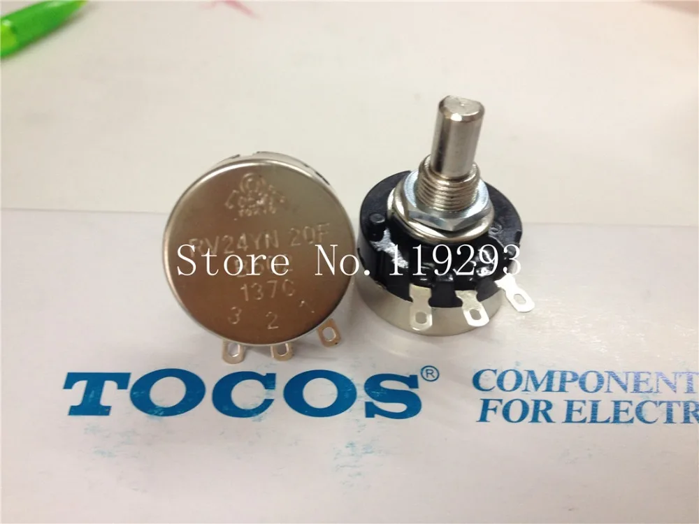 [BELLA]High -quality game potentiometer Japan TOCOS RV24YN 20F B502 100R 200R 500R 1K 2K B5K 10K 20K 30K 50K --10PCS/LOT