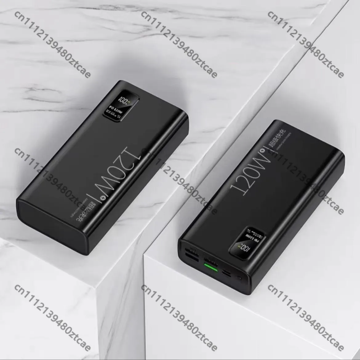 120W Ultra Fast Charging 30000mAh Super Large Capacity Portable Power Bank External Battery Backup Charger