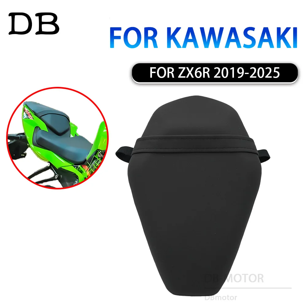 

For Kawasaki ZX6R ZX636 ZX-6R 636 ZX 6R 2019 - 21 2022 2023 2024 2025 Motorcycle Accessories Rear Passenger Seat Pillion Cushion