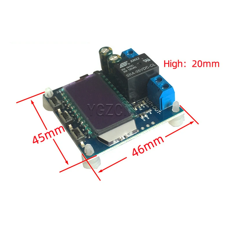 Battery Charge Control Module DC Voltage Protection Under Voltage Power Loss Protector CD60