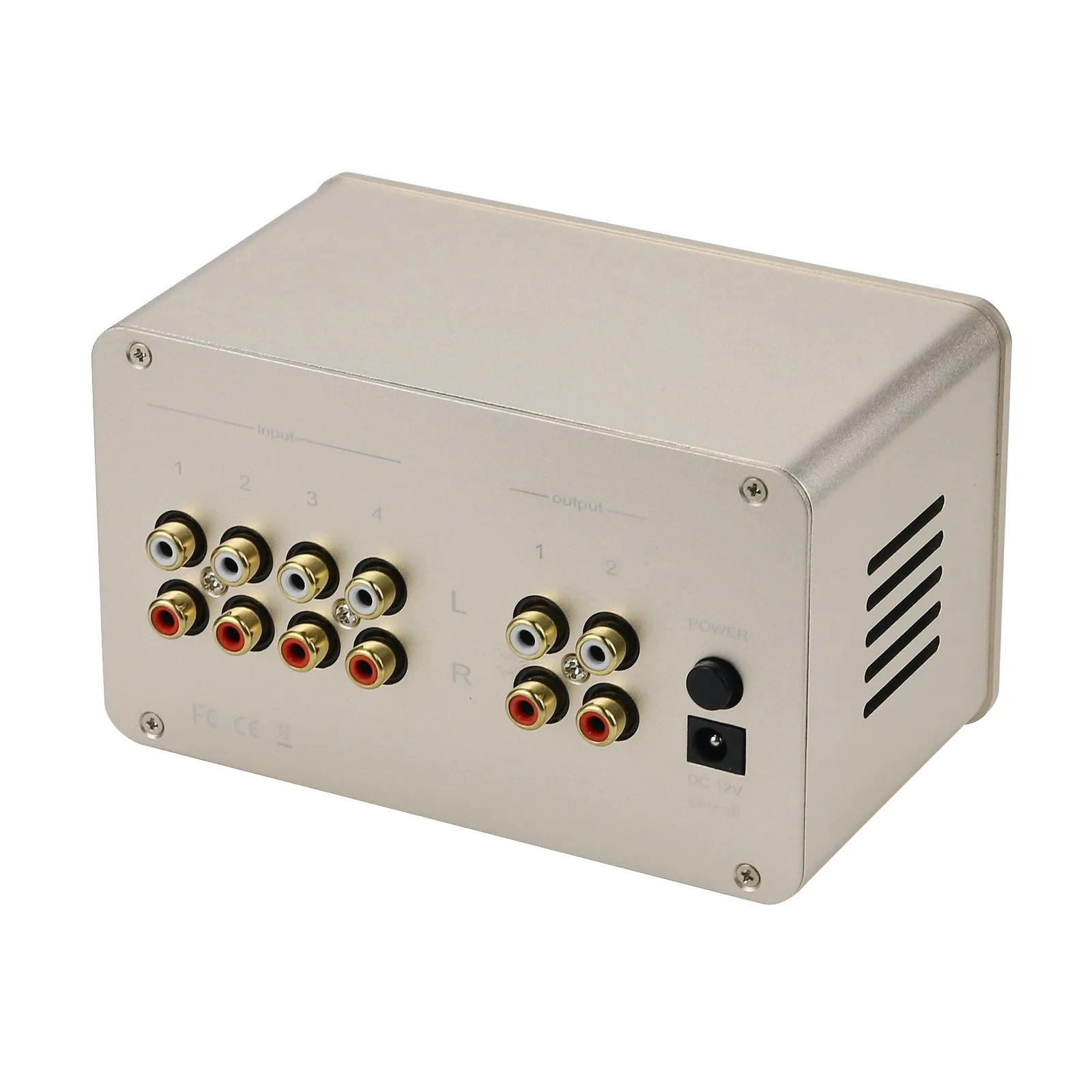 HiFiAMP SA-1000 PJ MIAOLAI Hifi Audio Amplifier 4 Input 2 Output Electric Tube Stereo Preamplifier view 6
