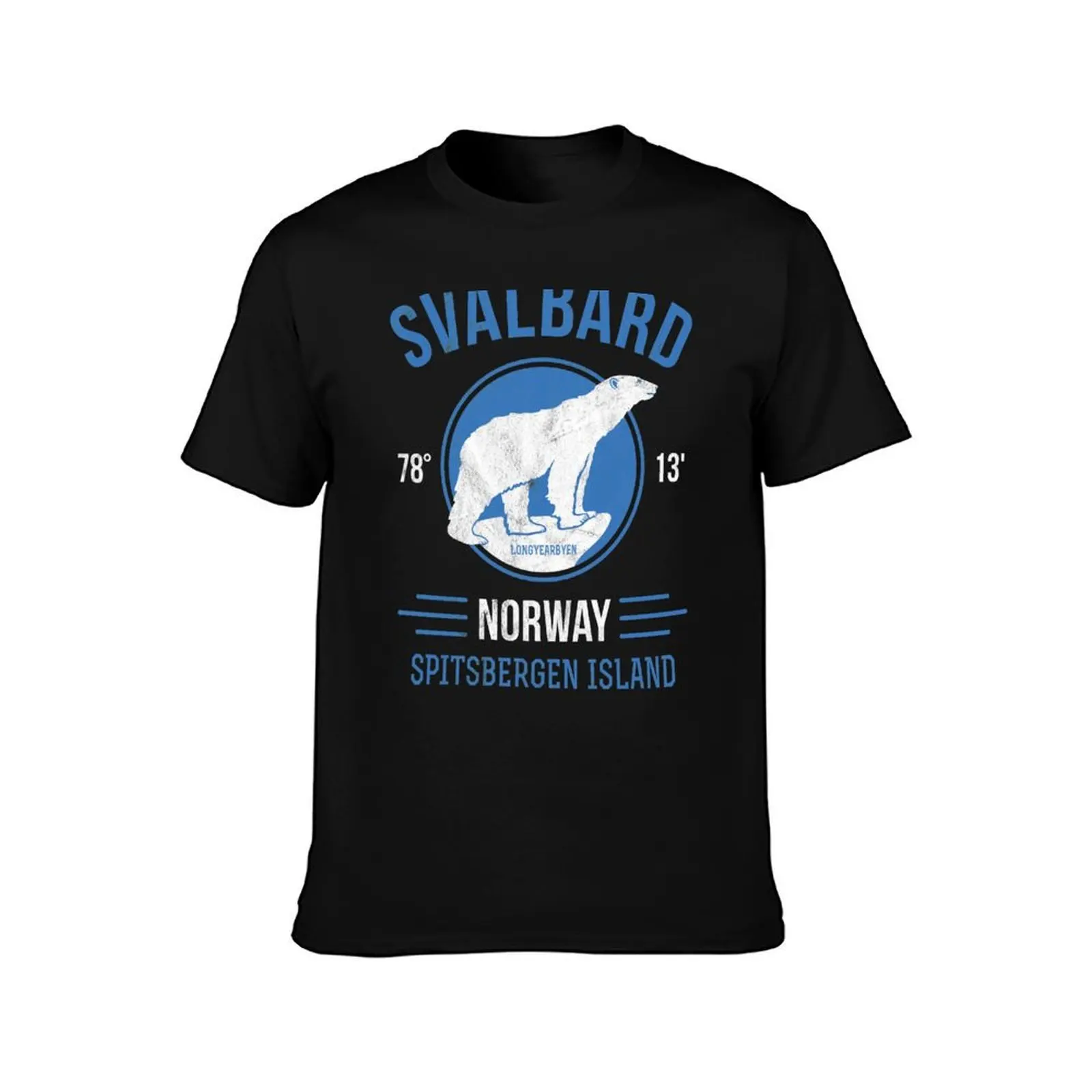 Svalbard Polar Bear - Longyearbyen Norway T-Shirt Casual Everyday Wear T-Shirt