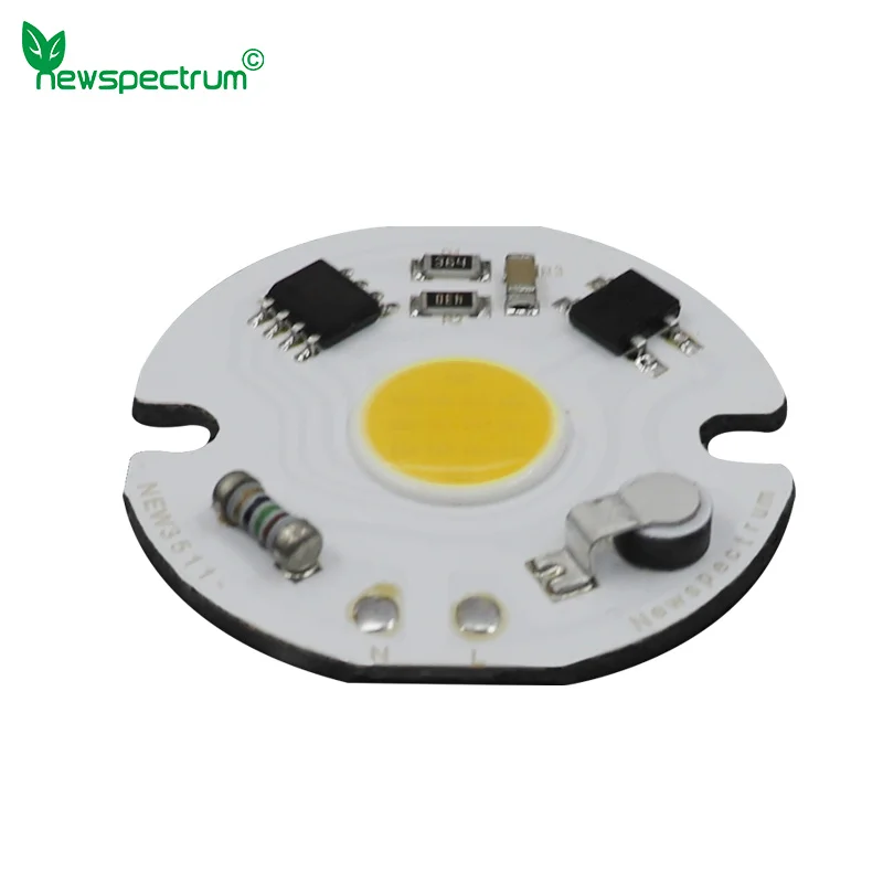 COB LED Chip Light Matrix AC 220V 3W 5W 7W 9W Intelligent IC Without Driver LED Bulb Floodlight Spotlight