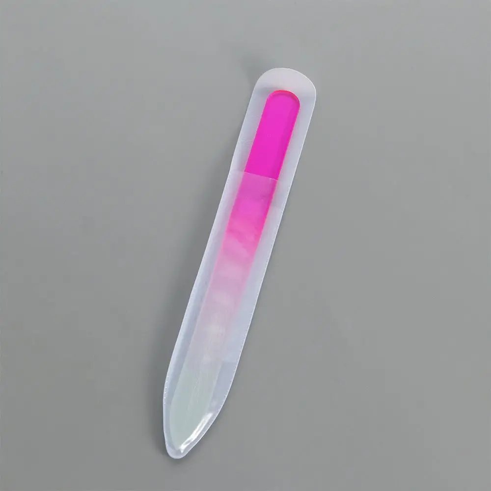 Hot Durable Beauty Buffer Crystal Glass File Manicure Device Nail Art Files