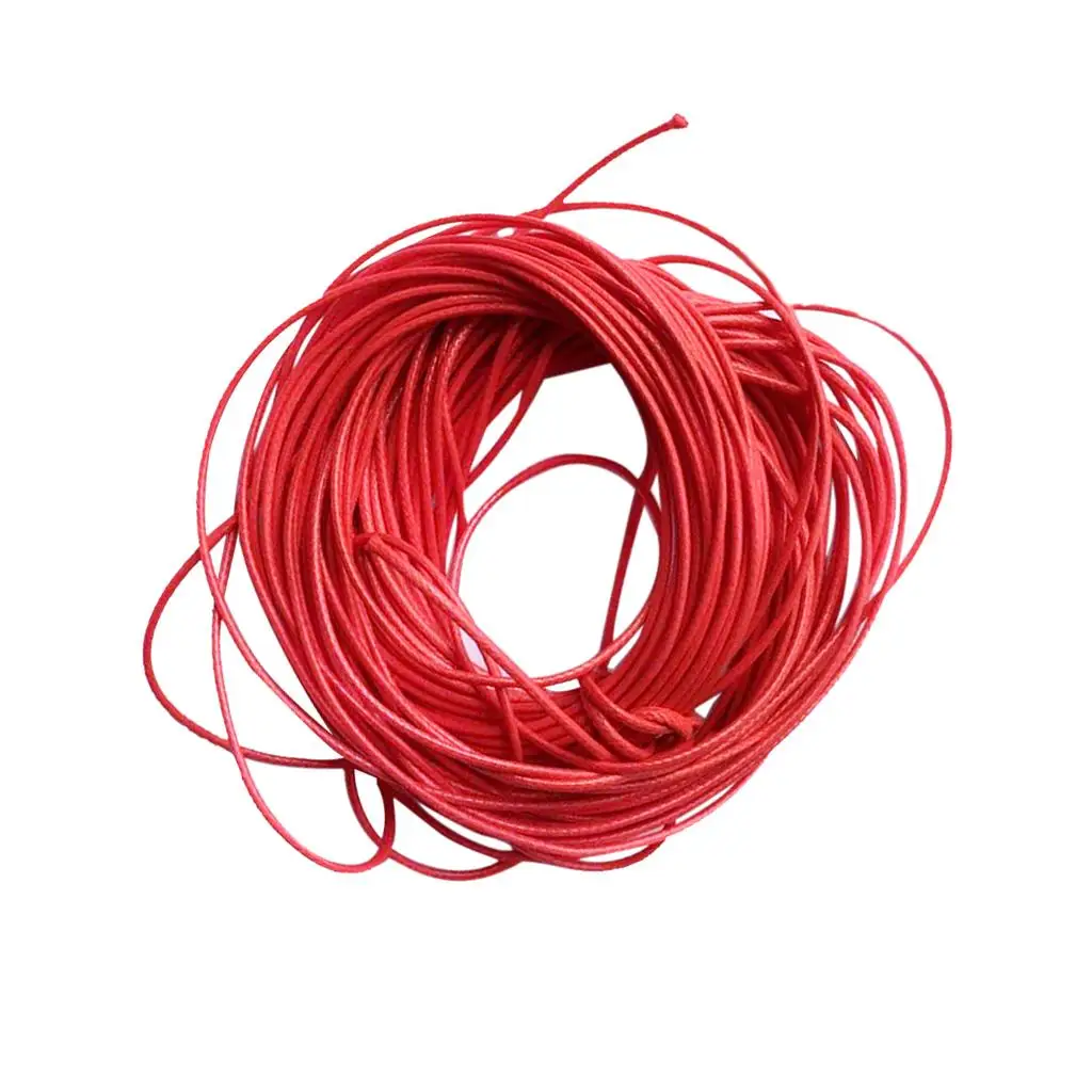 Nylon Waxed Cord String for Jewelry Bracelet Making Multifunctional DIY Thread Craft Accessory for Weaving and Sewing